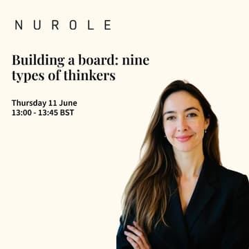 Cover Image for Building a board: nine types of thinkers