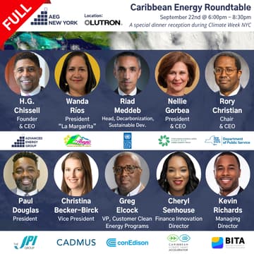 Cover Image for Caribbean Energy Roundtable @ Climate Week