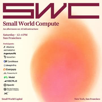 Cover Image for Small World Compute: An AI Infrastructure Summit