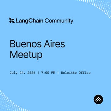 Cover Image for LangChain Buenos Aires Meetup (LLM Native)