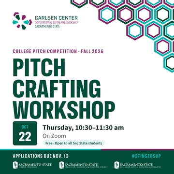 Cover Image for Pitch Crafting Workshop (Zoom) | College Pitch Competition