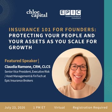 Cover Image for Insurance 101 for Founders: Protecting Your People and Your Assets as You Scale for Growth