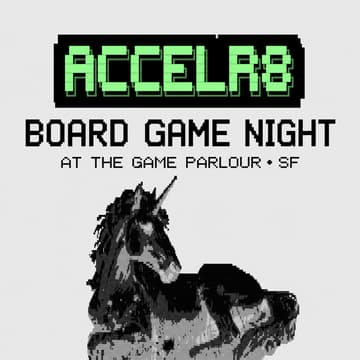 Cover Image for ACCELR8 | Board Game Night @ The Game Parlour