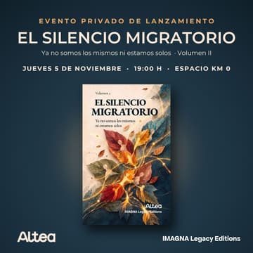 Cover Image for El Silencio Migratorio Volumen 2 - Ya no somos los mismos ni estamos solos - Evento de Lanzamiento 💥🍾