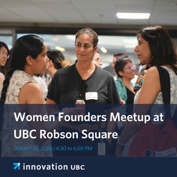 Cover Image for Women Founders Meetup at UBC Robson Square