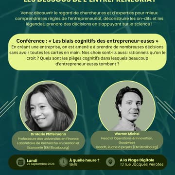 Cover Image for Regards - Les biais cognitifs des entrepreneur·es