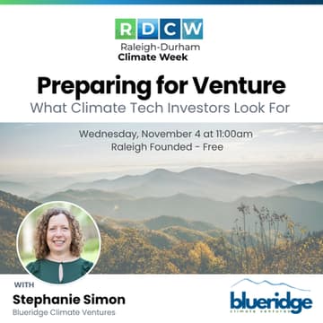 Cover Image for Preparing For Venture - What Climate Tech Investors Look For