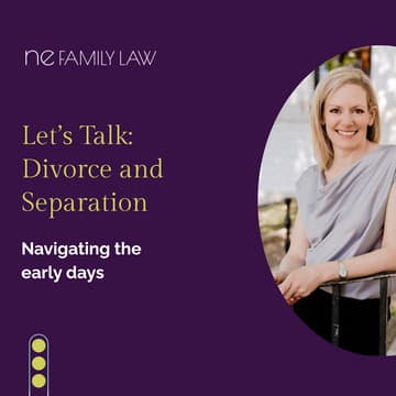 Cover Image for Divorce and Separation: The Early Days