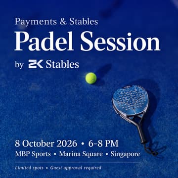 Cover Image for Payments & Stables: Padel Session by ZK Stables