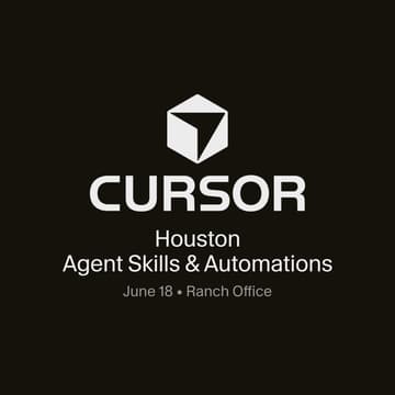 Cover Image for Cursor Houston: Agent Skills & Workflow Automations