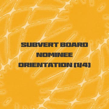 Cover Image for Board Candidate Orientation (1/4)