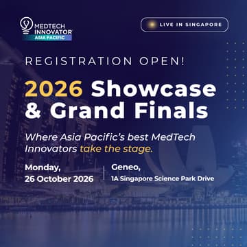 Cover Image for MedTech Innovator APAC: 2026 Showcase & Grand Finals