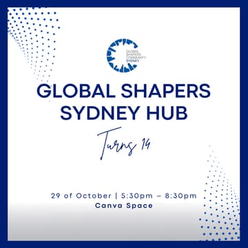Cover Image for Creating Impact That Lasts: Global Shapers Sydney Anniversary