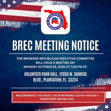 Cover Image for Broward Republican Executive Committee Meeting