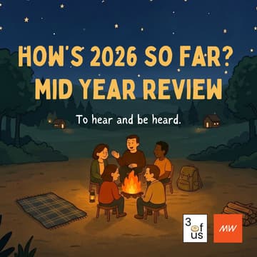 3 of Us: Mid Year Review 的封面图片