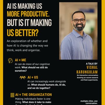 Cover Image for AI Is Making Us Productive. But Is It Making Us Better?