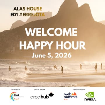 Cover Image for Welcome Happy Hour ALAS HOUSE #ERREJOTA / Rio de Janeiro