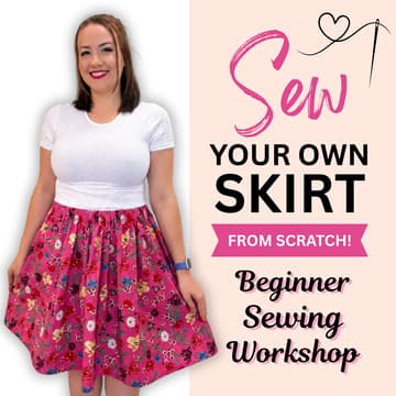 Cover Image for Sew Your Own Skirt (No Pattern!)