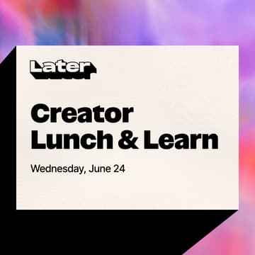 Cover Image for Creator Lunch & Learn