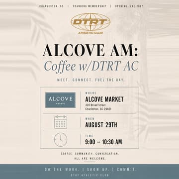 Cover Image for Alcove AM: Coffee w/DTRT AC