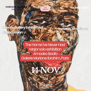 Cover Image for ✨ Paris | Private Solo Exhibition Tour, Wine & Discussion | Amoako Boafo: The Home I’ve Never Had