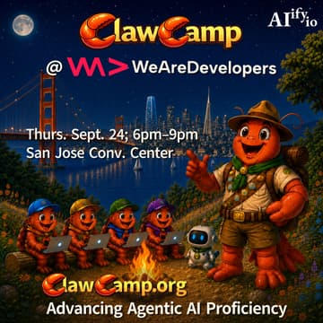 Cover Image for ClawCamp Campfire @ WeAreDevelopers World Congress