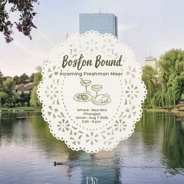 Cover Image for Boston Bound: Incoming Freshman Mixer