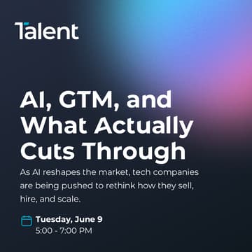 Cover Image for AI, GTM, and What Actually Cuts Through