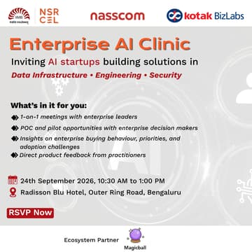 Cover Image for Enterprise AI Clinic | NSRCEL and Nasscom