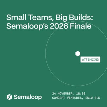 Cover Image for Small Teams, Big Builds: Semaloop’s 2026 Finale