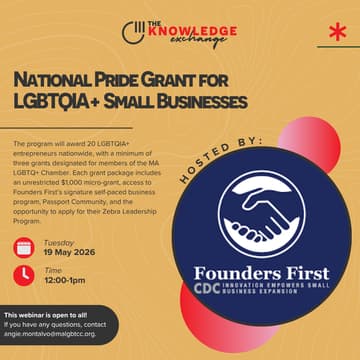 Cover Image for National Pride Grant for LGBTQIA+ Small Businesses
