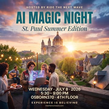 Cover Image for AI Magic Night - St. Paul Summer Edition