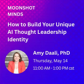 Cover Image for How to Build Your Unique AI Thought Leadership Identity
