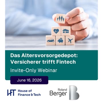 Cover Image for Das Altersvorsorgedepot: Versicherer trifft Fintech - Invite Only