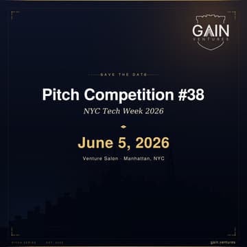 Foto de portada de 🎙 Pitch Competition #38 by Ga^3in VC | AI & Web3 @ Permissionless V