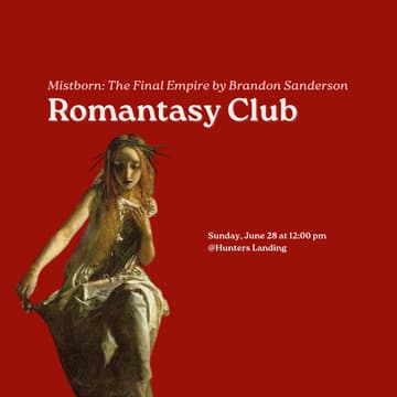 Cover Image for Romantasy Club: Mistborn