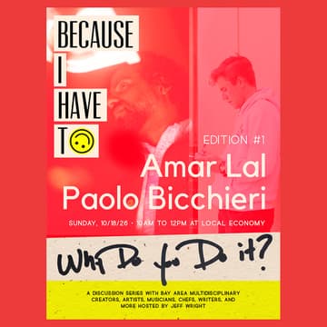 Cover Image for Because I Have To #1: Amar Lal & Paolo Bicchieri