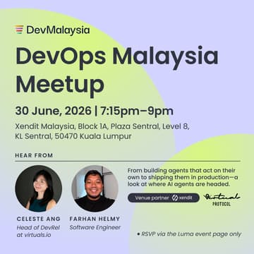Cover Image for DevOps Malaysia Meetup - June