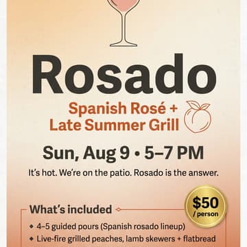 Cover Image for Iberian Table: Rosado (Spanish Rosé + Late Summer Grill)