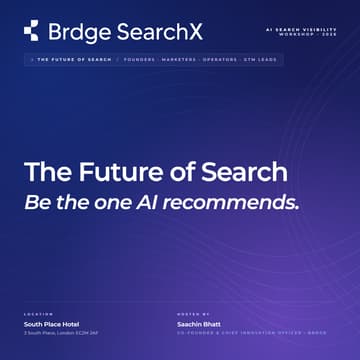 Cover Image for Brdge | SearchX – The New Search Playbook