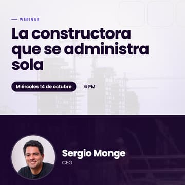 Cover Image for La constructora que se administra sola