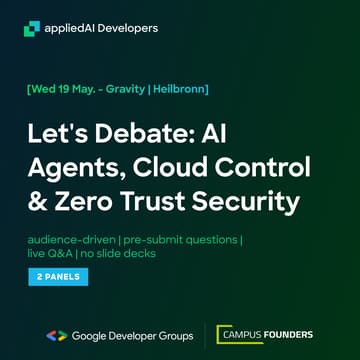 Cover Image for appliedAI Developers Meetup @ Heilbronn