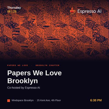 Cover Image for Papers We Love: Brooklyn — GenDB & Bespoke OLAP Edition