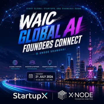 Cover Image for WAIC Global AI Founders Connect @ XNode Shanghai