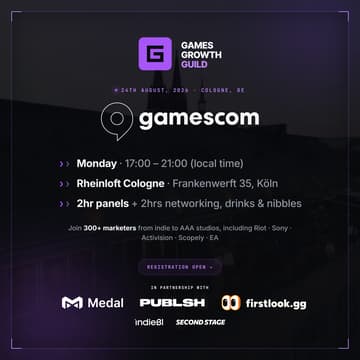 Cover Image for Games Growth Guild @ gamescom 2026