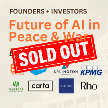 Cover Image for Future of AI in Peace & War (Demo Day)