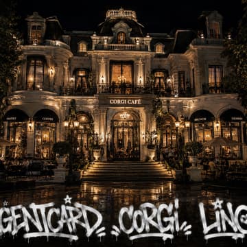Cover Image for imessage party at corgi cafe