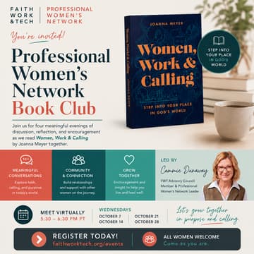 Cover Image for Women, Work & Calling Book Club led by Cammie Dunaway