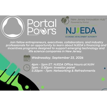 Cover Image for Portal Pours with NJEDA
