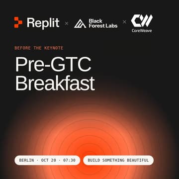 Cover Image for Replit × Black Forest Labs Pre-GTC Breakfast
